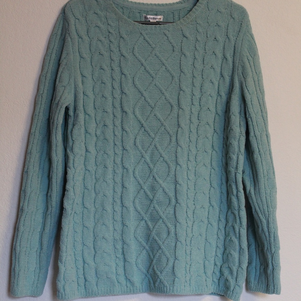 Croft & Barrow Teal Sweater